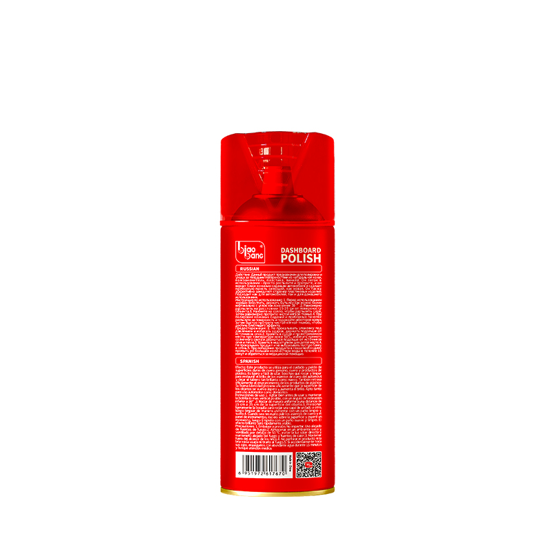 Biaobang Strawberry Dashboard Polish Multilingual Back Label