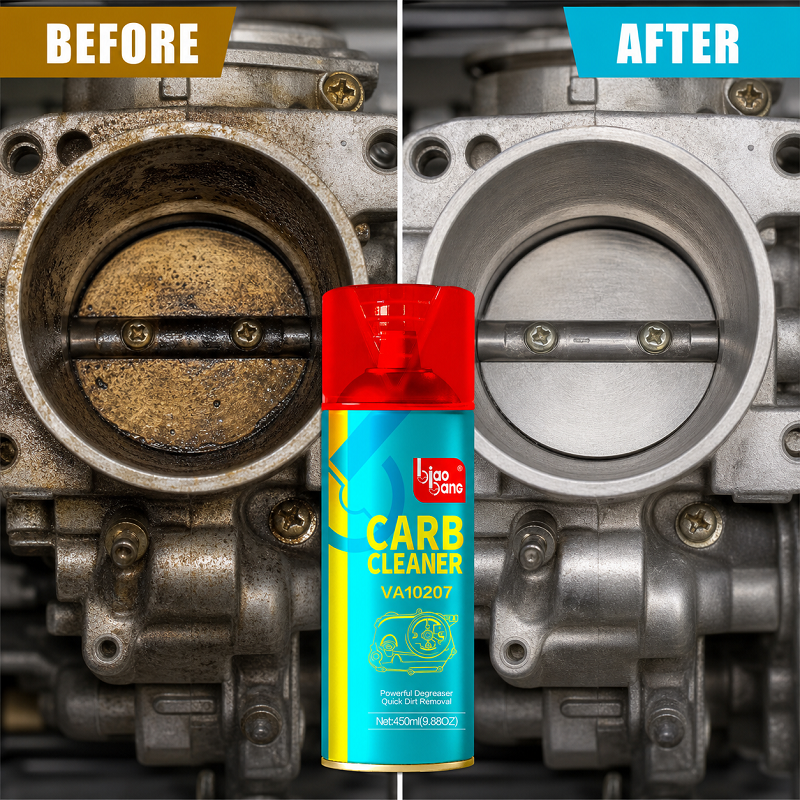 Biaobang Carb Cleaner VA10207 – Before & After Throttle Body Cleaning Result