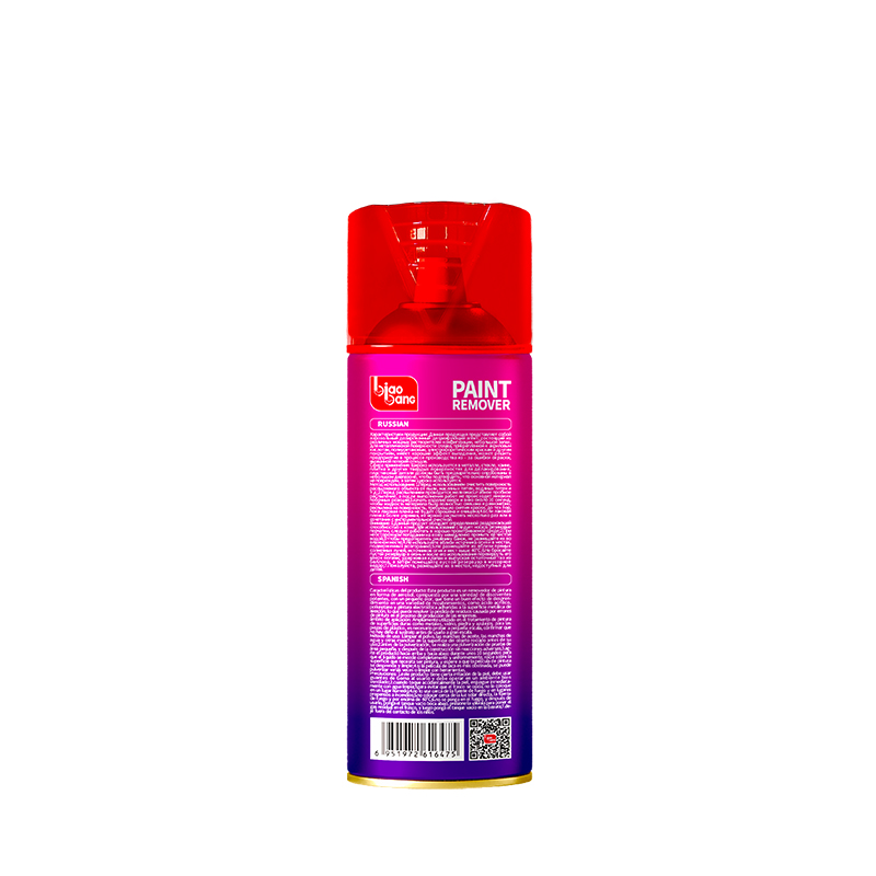 Biaobang Paint Remover – Side Profile & Safety Icons