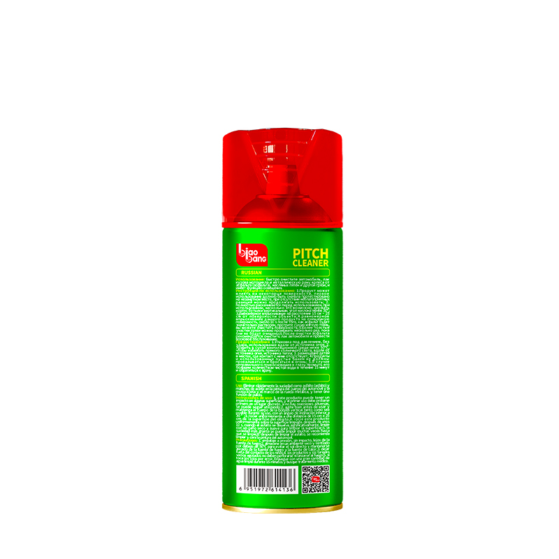 Biaobang Pitch Cleaner – Side View with Russian & Spanish Instructions