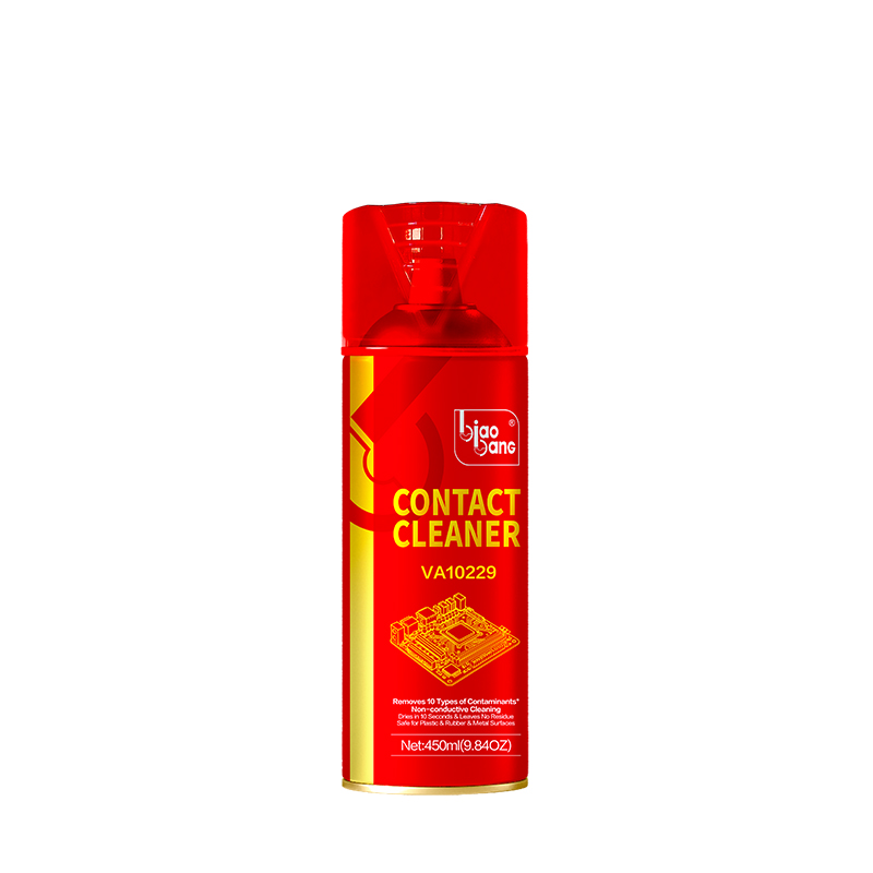 Biaobang Contact Cleaner 450ml Front View – Red Can with Circuit Board Graphic