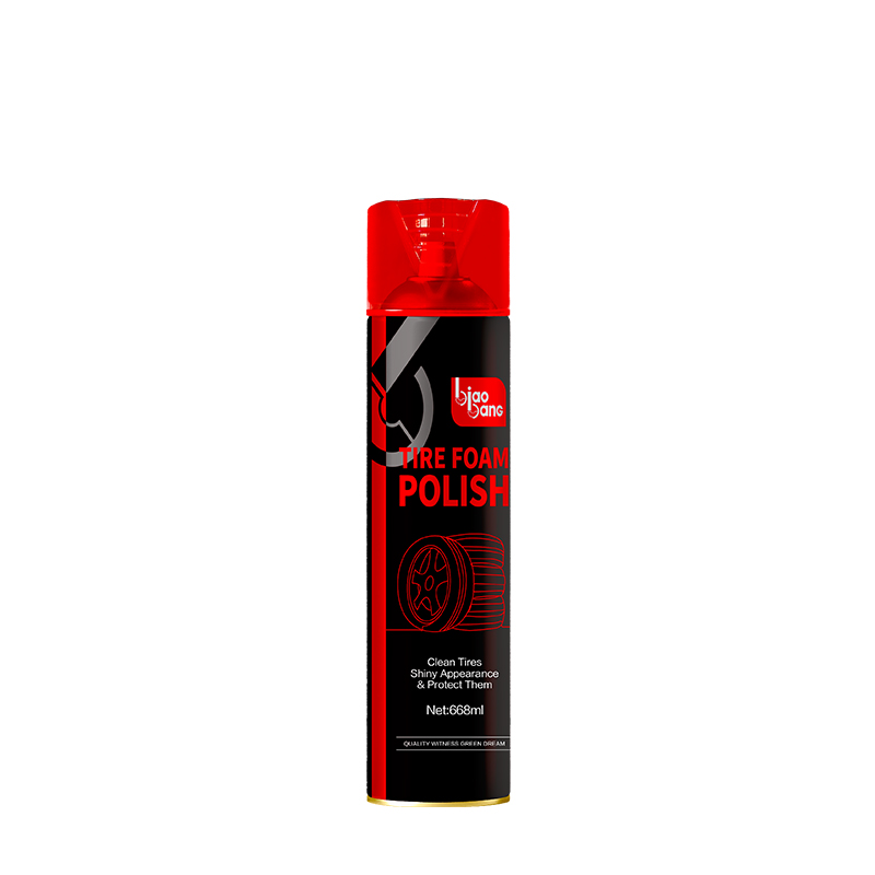 Biaobang Tire Foam Polish 668ml Front View