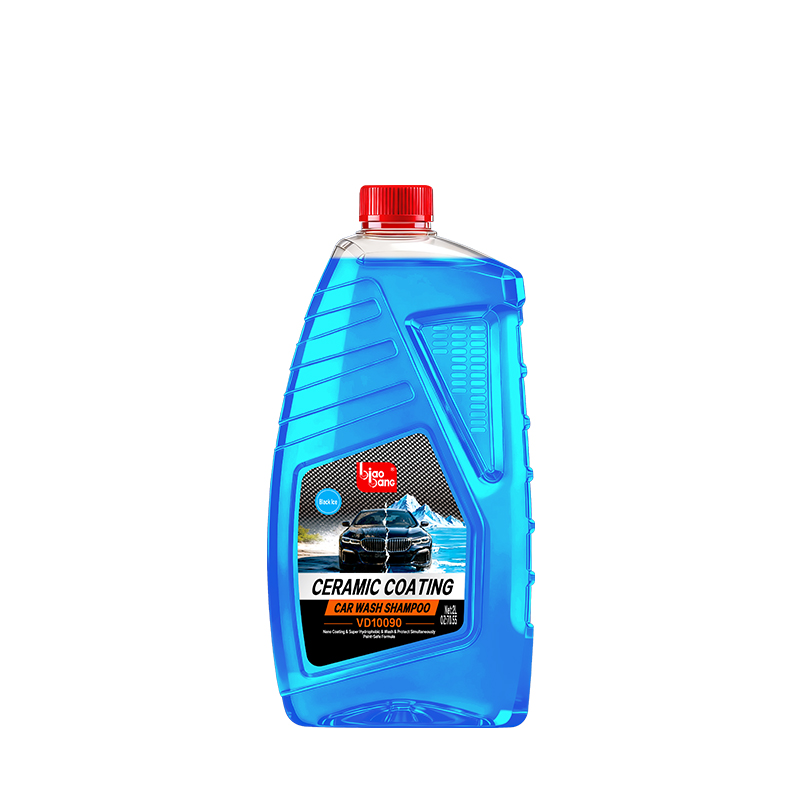 Hydrophobic Ceramic Car Wash Soap Bottle - Black Ice Formula