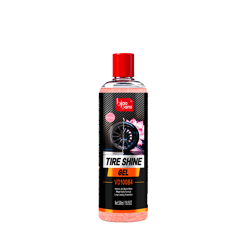 Dark Lotus Tire Shine Gel Bottle - Deep Black Gloss Finish