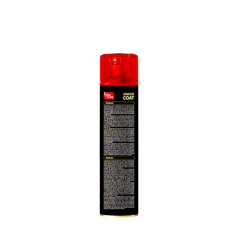 Under Coat Spray Usage Instructions and Ingredients